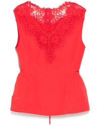 Pushbutton - Hourglass Mouwloze Top - Lyst