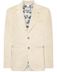 Philipp Plein - Bestickter Blazer aus Cord - Lyst
