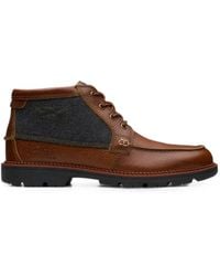 Clarks - Maplewalk Moc Leather Boots - Lyst