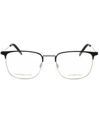 Tommy Hilfiger - Rectangle-Frame Glasses - Lyst