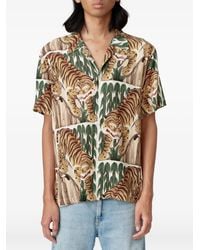 Endless Joy - Tiger Graphic-Print Short-Sleeve Shirt - Lyst