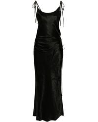 Acne Studios - Crinkled Satin Dress - Lyst