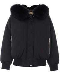 MICHAEL Michael Kors - Veste Bomber En Fourrure Artificielle - Lyst