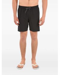 Nike - Logo-Print Drawstring-Waist Swim Shorts - Lyst
