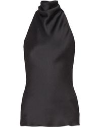 Balmain - Top con escote halter - Lyst