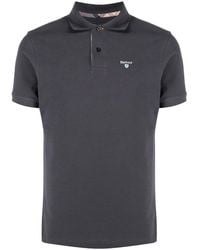 Barbour - Embroidered-Logo Polo Shirt - Lyst