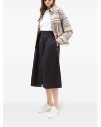 Woolrich - A-line Cotton Skirt - Lyst