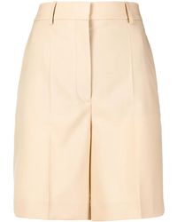 Stella McCartney - High-Waisted Tailored Shorts - Lyst