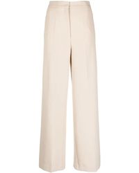 Blanca Vita - Overlapping-Panel Palazzo Pants - Lyst