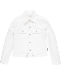 Courreges - Spread-Collar Twill Shirt Jacket - Lyst