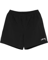 Stussy - Logo Shorts - Lyst