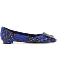 Manolo Blahnik - Hangisiflat Ballerina Flats - Lyst