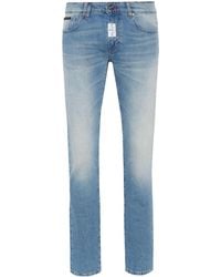 Philipp Plein - Low-Rise Skinny Jeans - Lyst