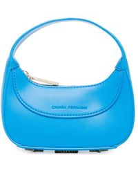 Chiara Ferragni - Logo-debossed Circular-handle Mini Bag - Lyst