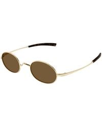 Saint Laurent - Sl 948 T Oval-Frame Sunglasses - Lyst