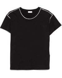 Liu Jo - T-Shirt Mit Strass - Lyst