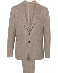 Tagliatore - Mélange Virgin-Wool Suit - Lyst