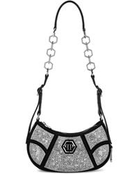 Philipp Plein - Schultertasche Mit Kristallen - Lyst