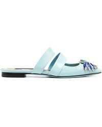 Philipp Plein - Mules Con Decorazione Di Cristalli - Lyst