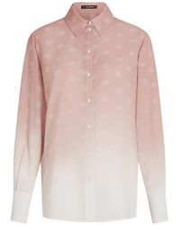 KARL LAGERFELD - Blouse Ample Imprimée - Lyst