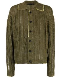 ANDERSSON BELL - Cardigan con cuciture a contrasto - Lyst