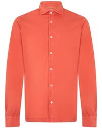 Fedeli - Long-Sleeve Button-Up Shirt - Lyst