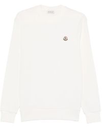 Moncler - Logo-Patch Sweatshirt - Lyst