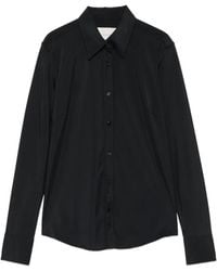 Xacus - Pointed-Collar Long-Sleeve Shirt - Lyst