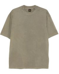 BOSS - Logo-Detail Crew-Neck T-Shirt - Lyst