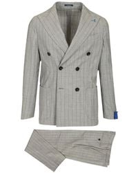 Guarinucci - Pinstripe Double-Breasted Suit - Lyst