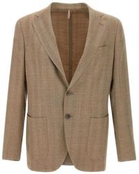 Santaniello - Single-Breasted Blazer - Lyst