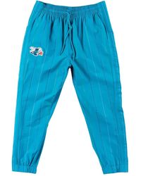 Mitchell & Ness - X Nba Charlotte Hornets Pinstripe Track Pants - Lyst