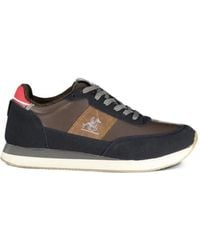 U.S. Grand - Logo-Patch Panelled Sneakers - Lyst