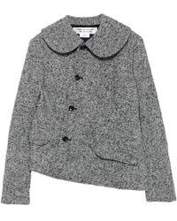 Comme des Garçons - Sakko mit Hahnentrittmuster - Lyst