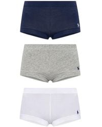 Polo Ralph Lauren - Boxer En Coton À Logo Brodé - Lyst