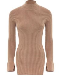 Akep - Ribbed Turtleneck Sweater - Lyst