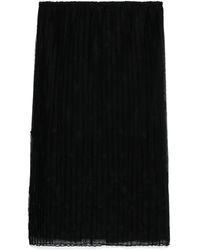 TOTEME - Jupe En Tulle À Fleurs Brodées - Lyst