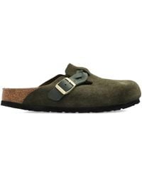 Birkenstock - Boston Slippers Met Gespsluiting - Lyst