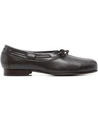 Hereu - Leather Boat Shoes - Lyst