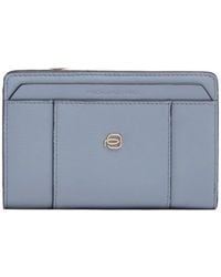 Piquadro - Zip Closure Wallet - Lyst