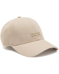BOSS - Casquette Zed À Logo Brodé - Lyst