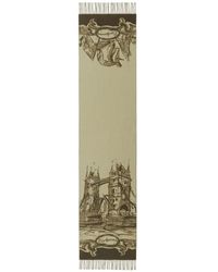 Burberry - Tower Bridge Cashmere Scarf - Lyst