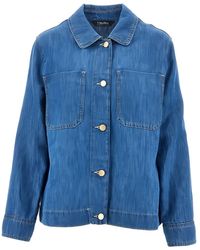 Max Mara - Denim Shirt - Lyst