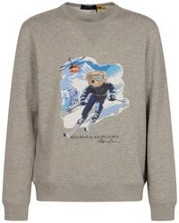 Polo Ralph Lauren - Polo Bear Crew-Neck Printed Sweater - Lyst