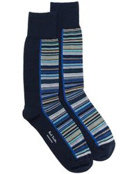 Paul Smith - Half Signature Socks - Lyst