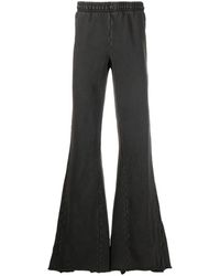 Entire studios - Flared Cotton Track Pants - Lyst