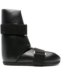 Rick Owens - Splint Open-toe Leather Boots - Lyst