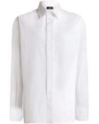 Etro - Camisa Con Bolsillo En El Pecho - Lyst