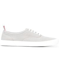 Thom Browne - Canvas Heritage Sneakers With Vulcanized Soles Sneakers - Lyst