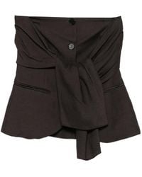 Liviana Conti - Button Tie Top - Lyst